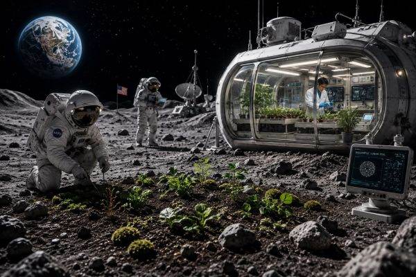 Experiment NASA: viaţa terestră ar putea supravieţui pe Lună